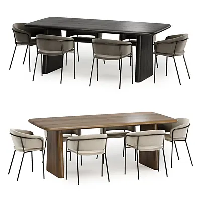 konnie chair with daymone table