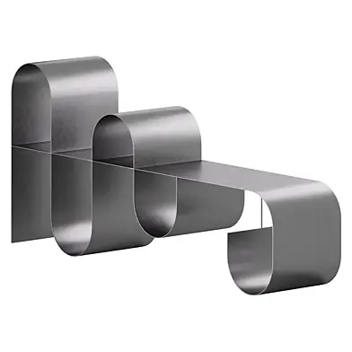 ОМ "RIBBON TABLE" столик-консоль из нержавеющей стали от Crosssection
