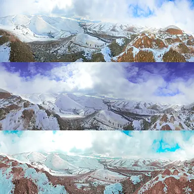 HDRi Snowy Mountain Landscapes Pack Vol. 01 – 32bit EXR
