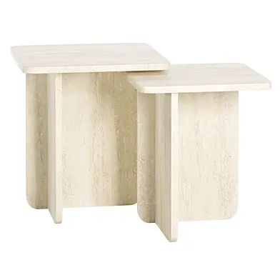 Travertine Coffee table from ERARSLANFURNITURE