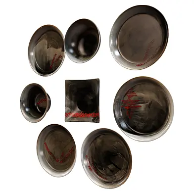 Giovanna La Falce Xmas Plates