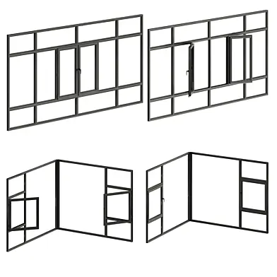 Collection of UPVC windows 03