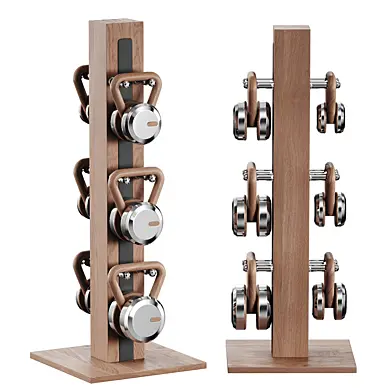 Lova Vertical Kettlebell Set, Full