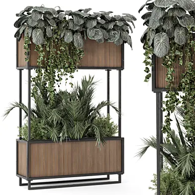 Outdoor Plants in Metal Pot 3300