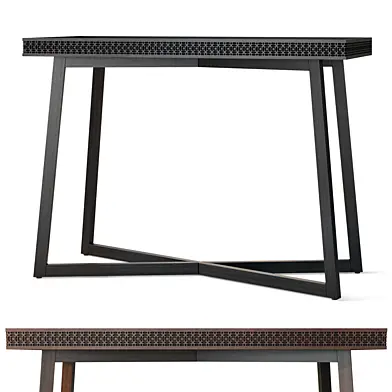 Консоль Barauni Boho Carved&nbsp;&nbsp;SO'HOME&nbsp;La Redoute