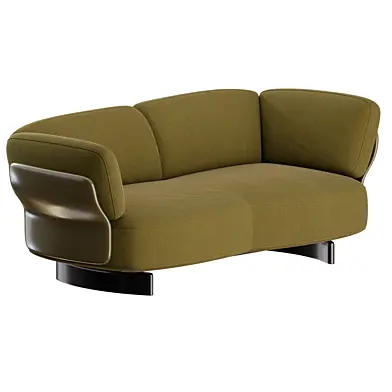 Saki 2 Seater Sofa by Minotti