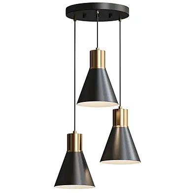 Jonathan Y Apollo 3-Light Metal Cluster LED Pendant