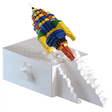 Lego Rocket (лего ракета)