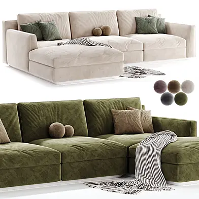 Horm Ellington Chaise Longue Sofa