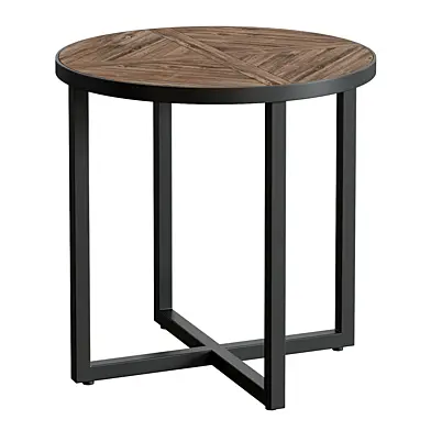 Dillwyn Solid Wood Top End Table