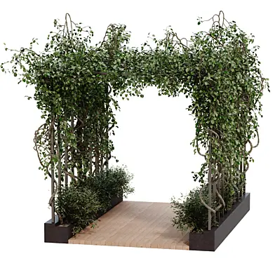 Green Corridor Landscape exterior green set 623