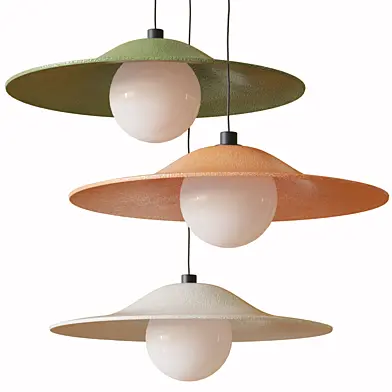 Alien Orb Ceramic Shade Pendant