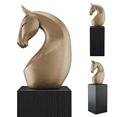 Sculpture 02 - Horse Statue
