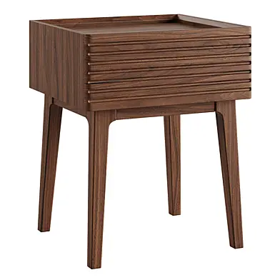 Litfad - Auburn Modern Bedside Cabinet