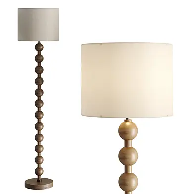 Hugo Barbell Floor Lamp