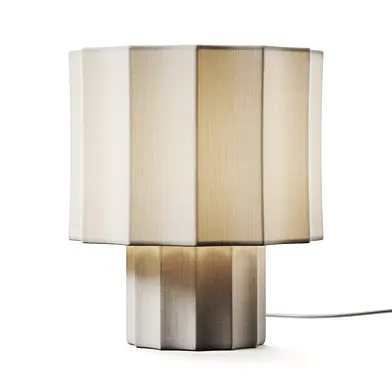 West Elm Kids Fluted Linen Table Lamp