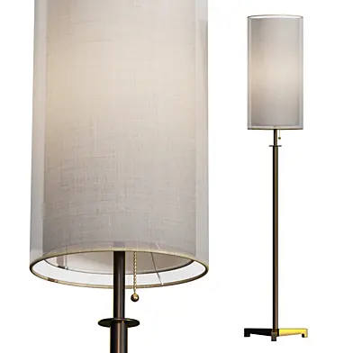 Possini Euro Tarrah Double Shade Bronze Tripod Floor Lamp