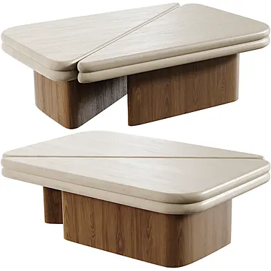 Natural Cave Stone Design Feel Coffee Table