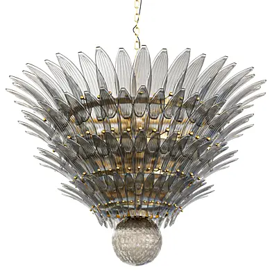 Palmette ceiling lamp