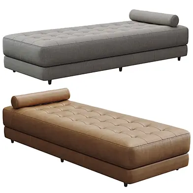 Sven Charme Tan Chaise Longue