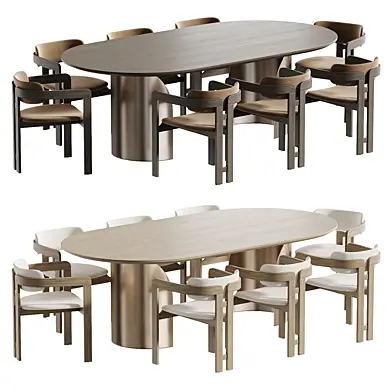 Clementine Chair and Vida Table / Dining set