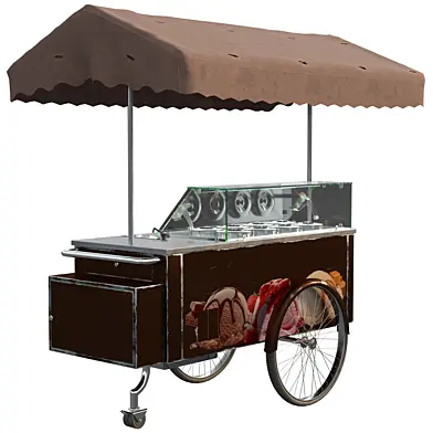 ISA Carapine Ice cream Cart