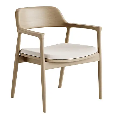 Hiroshima Wooden Armchair