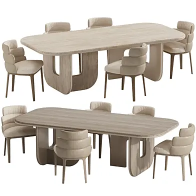 Gregory table and Audrey Chair