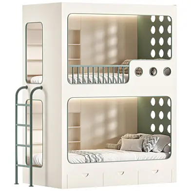 Two Level Desinger Kids bed 02
