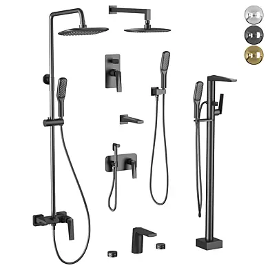 Shower system Venturo by Boheme