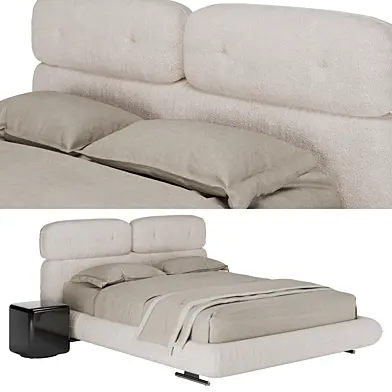 Libra bed by minotti