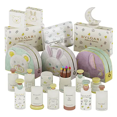 Children's Bathroom decor set 02