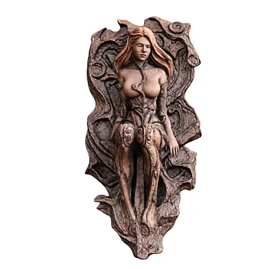 Wooden girl