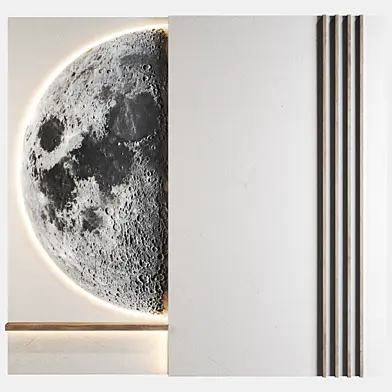Decorative 3D wall panel