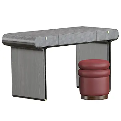 Vanity desk stami and Stami Pouf Gallotti Radice