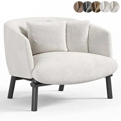 Livre Armchair by Galotti Radice