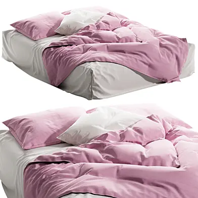 Hoeslaken | Perkal Katoen Sunset Pink