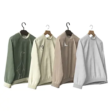 Clothe sweatshirt set 01