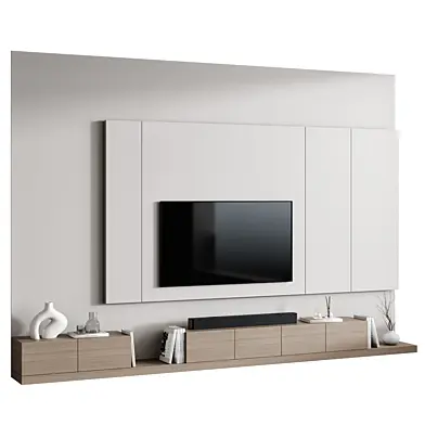 TV Wall set 03