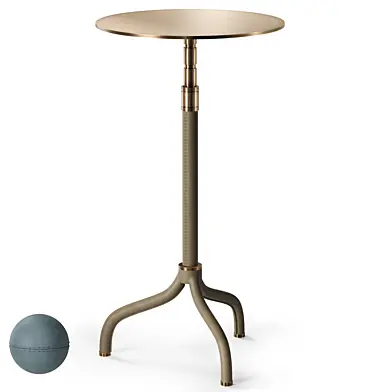Кожаный столик для мартини Ferdinand от Arhaus