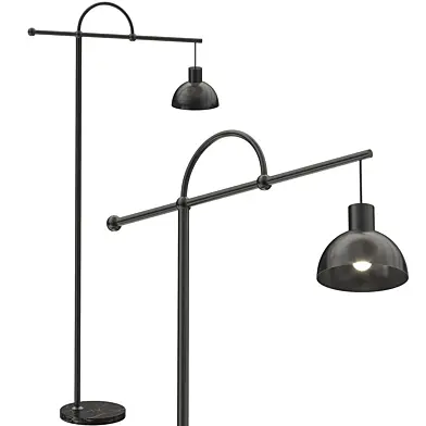 Modern Stylish Black Floor Lamp