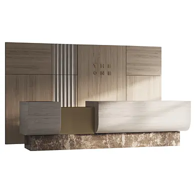Modern Reception Desk 04