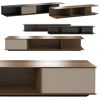 Poliform Westside Behind Sofa Coffee Tables