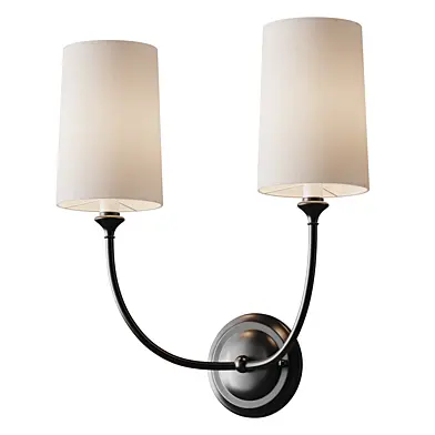 Modern Charleston Sconce - 2 Light