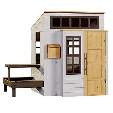 KidKraft Modern Outdoor Wooden Playhouse