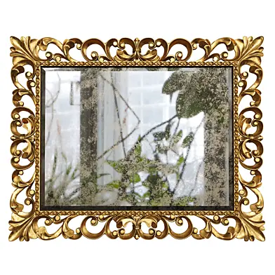 Zama Interiors Carved Mirror Frame