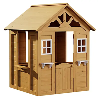 Wooden Kids Playhouse