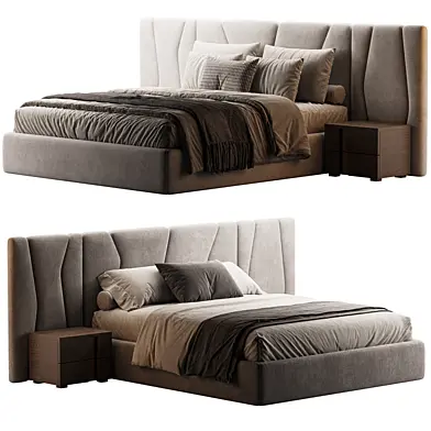 Cama de Casal Rossio Bege