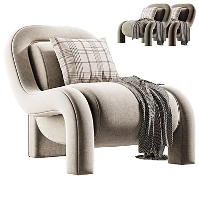 Ellis Chair Mohair Pewter