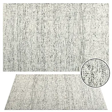 Fog Gray Area Rug